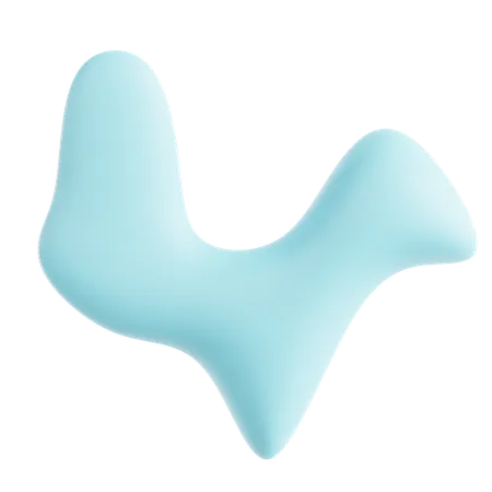 Pastel Fluid Shapes  3D Icon