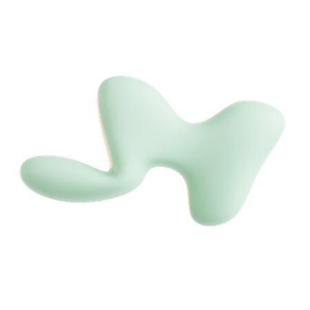 Pastel Fluid Shapes  3D Icon