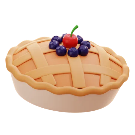 Pastel de tarta  3D Icon