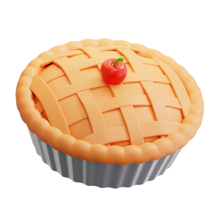 Pastel de tarta  3D Icon