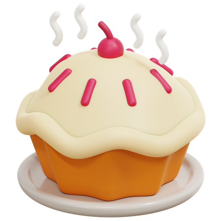 Pastel de tarta  3D Icon