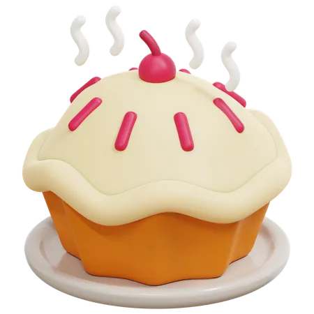 Pastel de tarta  3D Icon