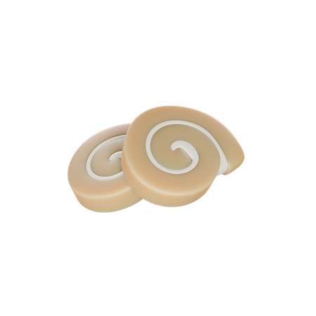 Rollo de pastel  3D Icon