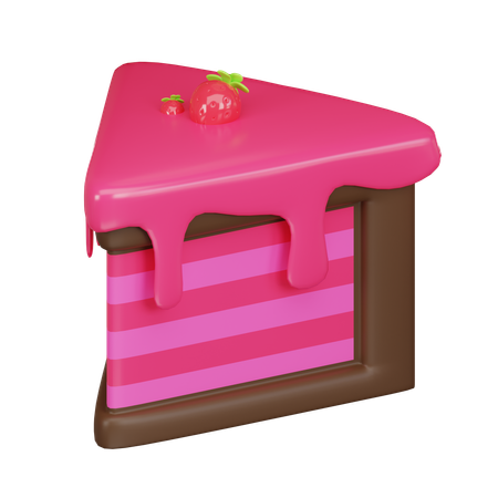 Pedazo de pastel  3D Icon