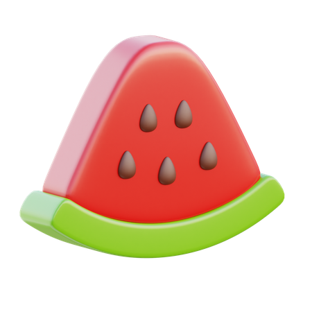 Pastèque  3D Icon