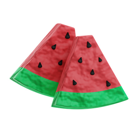 Pastèque  3D Icon