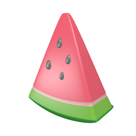 Pastèque  3D Illustration