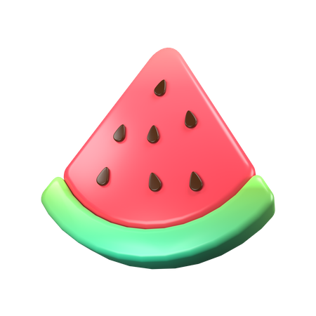 Pastèque  3D Icon