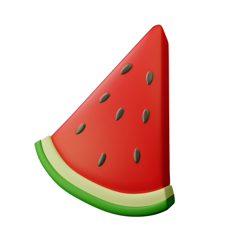 Pastèque  3D Icon