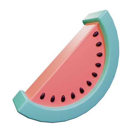 Pastèque  3D Icon