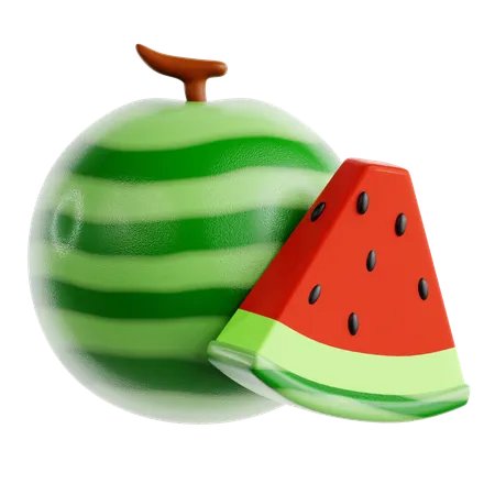 Fruit de pastèque  3D Icon