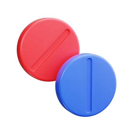 Pastillas  3D Icon