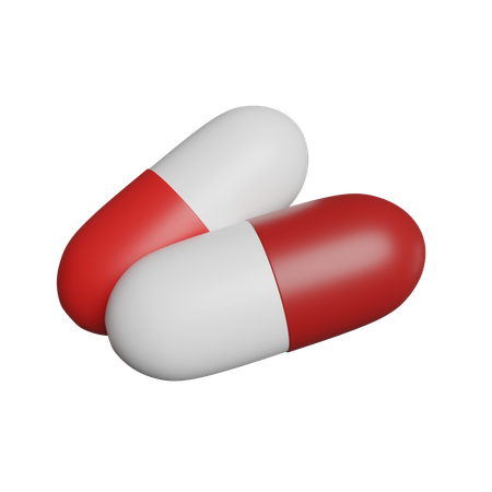 Pastillas  3D Icon