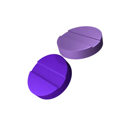 Pastillas medicas  3D Icon