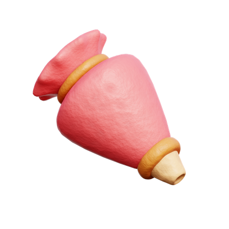 Pastry Bag  3D Icon