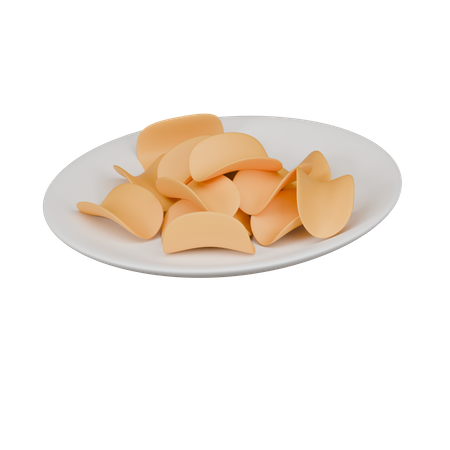 Patatas fritas  3D Icon