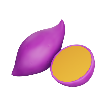 Patate douce  3D Icon