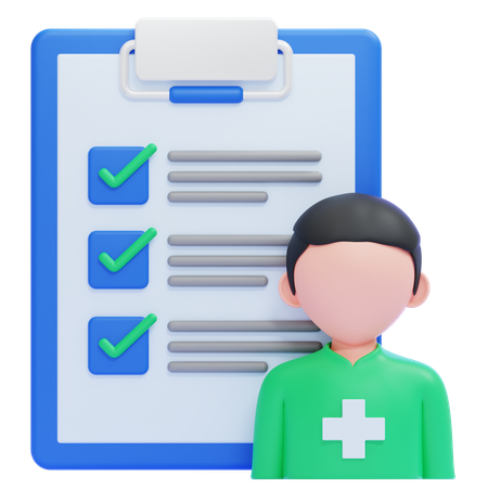 Patient  3D Icon