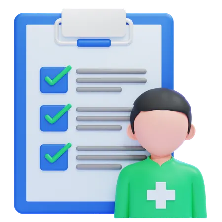 Patient  3D Icon