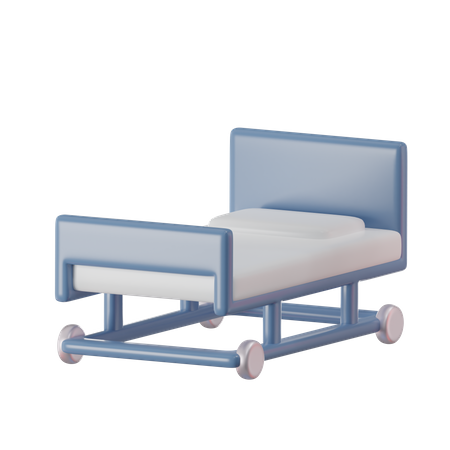 Patient Bed  3D Icon