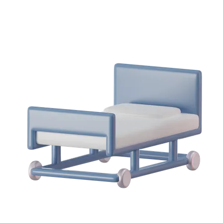 Patient Bed  3D Icon