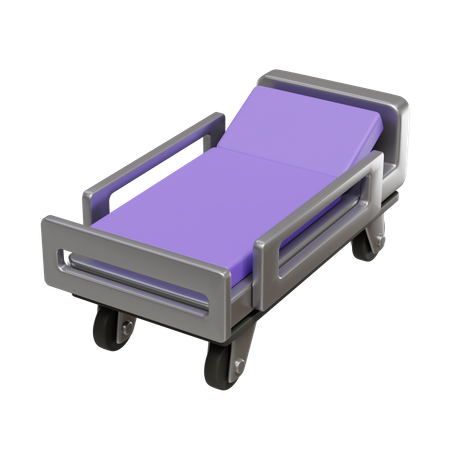 Patient Bed  3D Icon