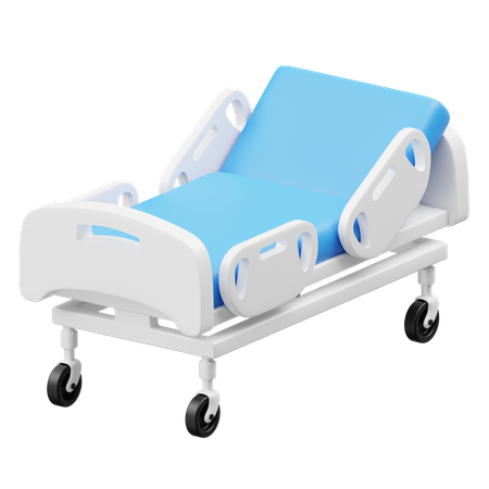 Patient Bed  3D Icon