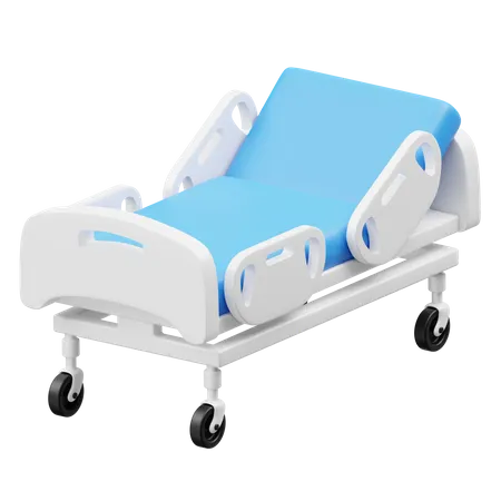 Patient Bed  3D Icon