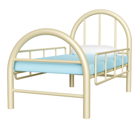 Patient Bed  3D Icon