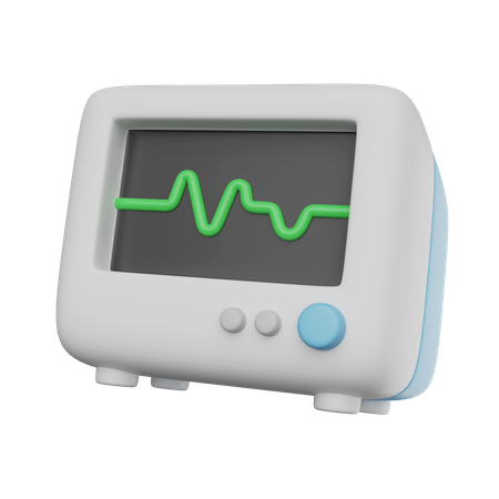 Patient Monitoring Device  3D Icon