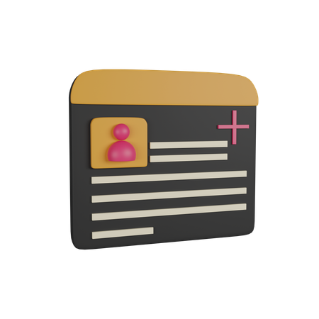 Patient Portal  3D Icon
