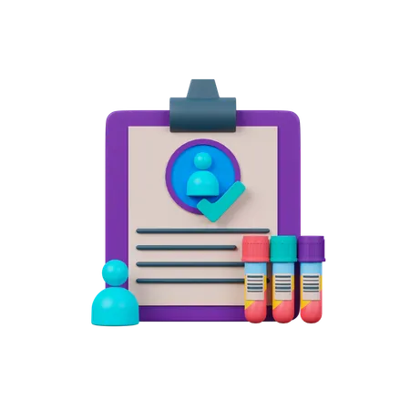 Patient Report  3D Icon