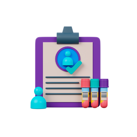 Patient Report  3D Icon