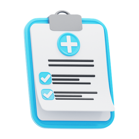 Patient Report  3D Icon