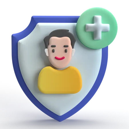 Patient Security  3D Icon