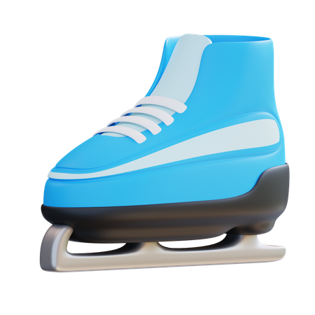 Patins de gelo  3D Icon