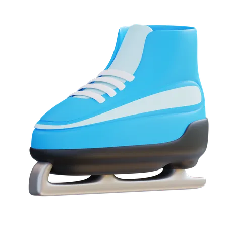 Patins de gelo  3D Icon