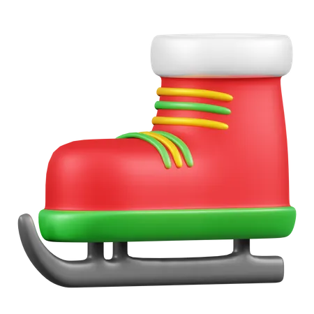 Patins de gelo  3D Illustration