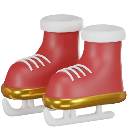 Patinagem no gelo  3D Icon