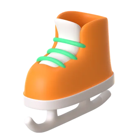 Patinagem no gelo  3D Icon