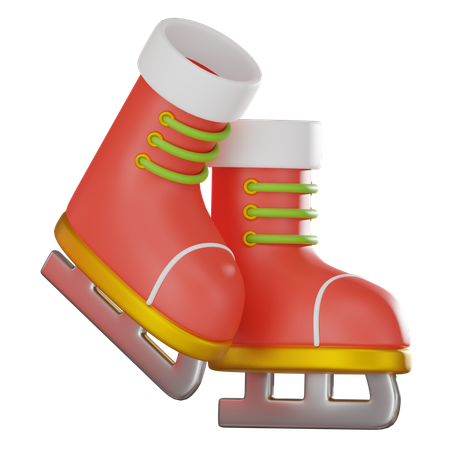 Patinagem no gelo  3D Icon