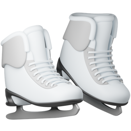 Patins de gelo  3D Icon