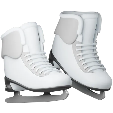 Patins de gelo  3D Icon