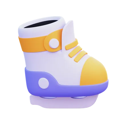 Patinagem no gelo  3D Icon