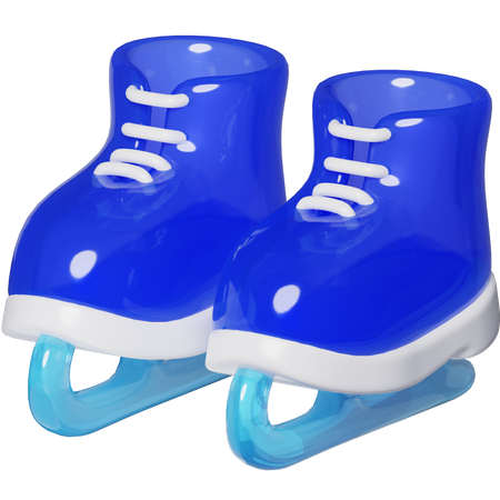 Patinagem no gelo  3D Icon