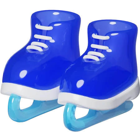 Patinagem no gelo  3D Icon