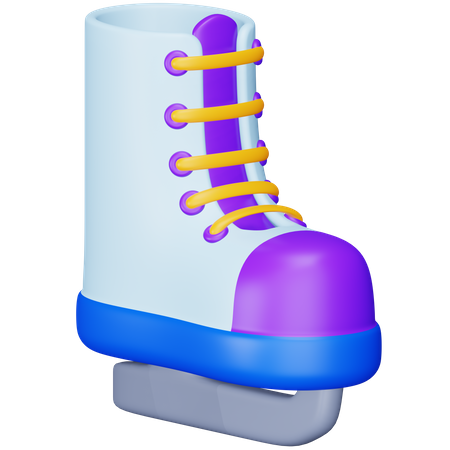 Patinagem no gelo  3D Icon