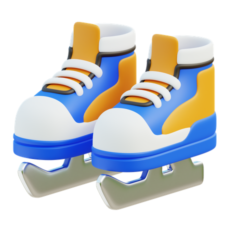 Patinador de hielo  3D Icon