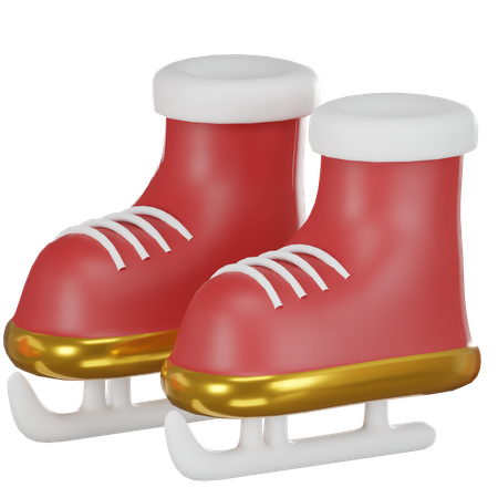 Patinage sur glace  3D Icon