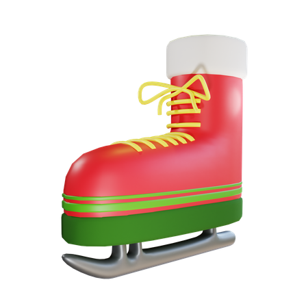 Patinage sur glace  3D Icon